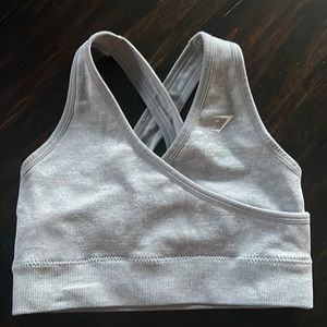 Gymshark Grey Adapt Camo Sports Bra in Size XS